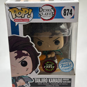 Funko POP! Animation Demon Slayer #874 Tanjiro Kamado Limited Glow Chase FRENLY BRICKS - Open 7 Days