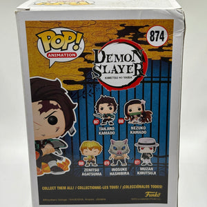 Funko POP! Animation Demon Slayer #874 Tanjiro Kamado Limited Glow Chase FRENLY BRICKS - Open 7 Days