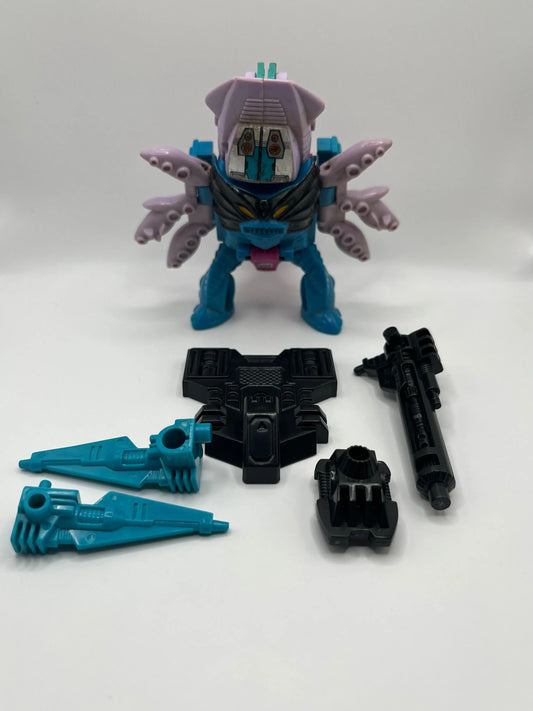Transformers G1 Vintage 1987 Decepticon Combiners Seacons Tentakil - Complete FRENLY BRICKS - Open 7 Days