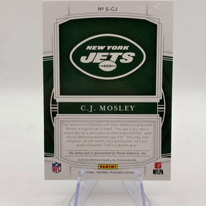 2019 Panini National Treasures Football C.J. Mosley Signatures /25 FRENLY BRICKS - Open 7 Days