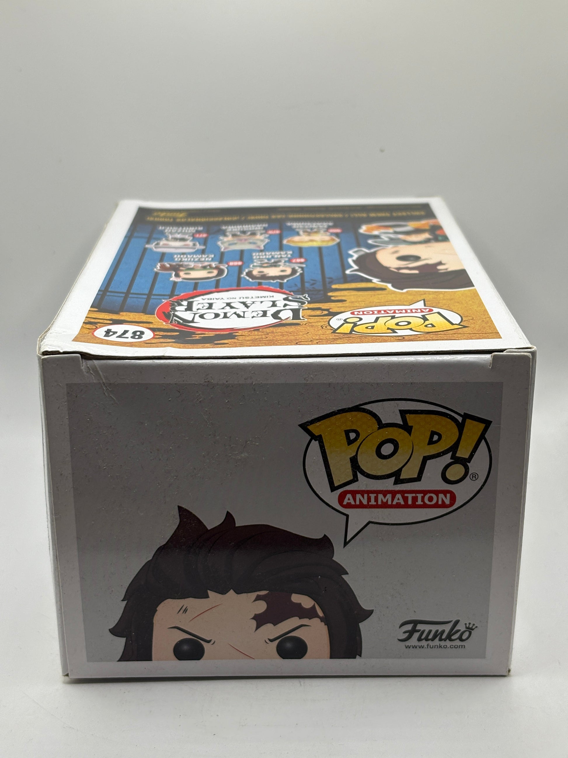 Funko POP! Animation Demon Slayer #874 Tanjiro Kamado Limited Glow Chase FRENLY BRICKS - Open 7 Days