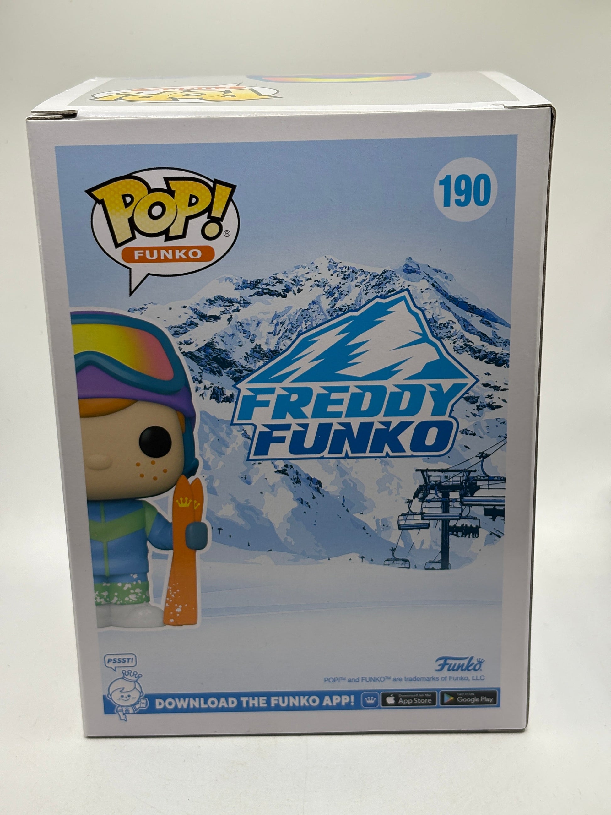 Funko POP! Funko #190 Skiing Freddy Funko Shop Exclusive FRENLY BRICKS - Open 7 Days