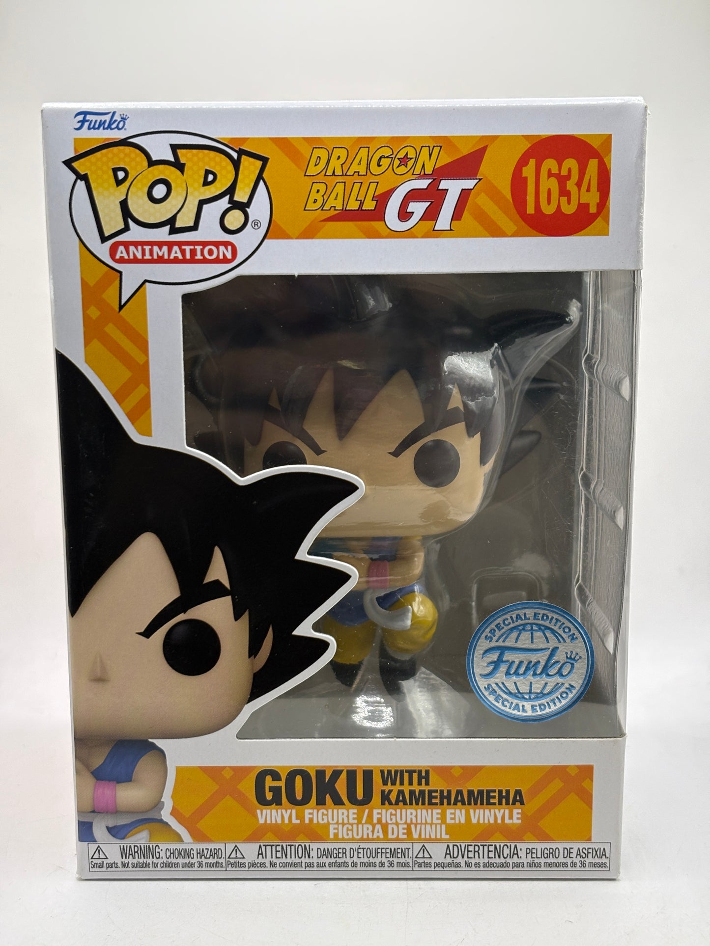 Funko POP! Animation Dragon Ball GT #1634 Goku with Kamehameha SE
