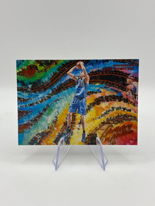 2024-25 Panini Nba Court Kings Dirk Nowitzki Artistry In Motion Mavericks /99 FRENLY BRICKS - Open 7 Days