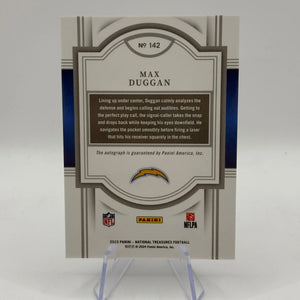 2023 Panini National Treasures Signatures /99 Max Duggan #142 Rookie Auto RC FRENLY BRICKS - Open 7 Days