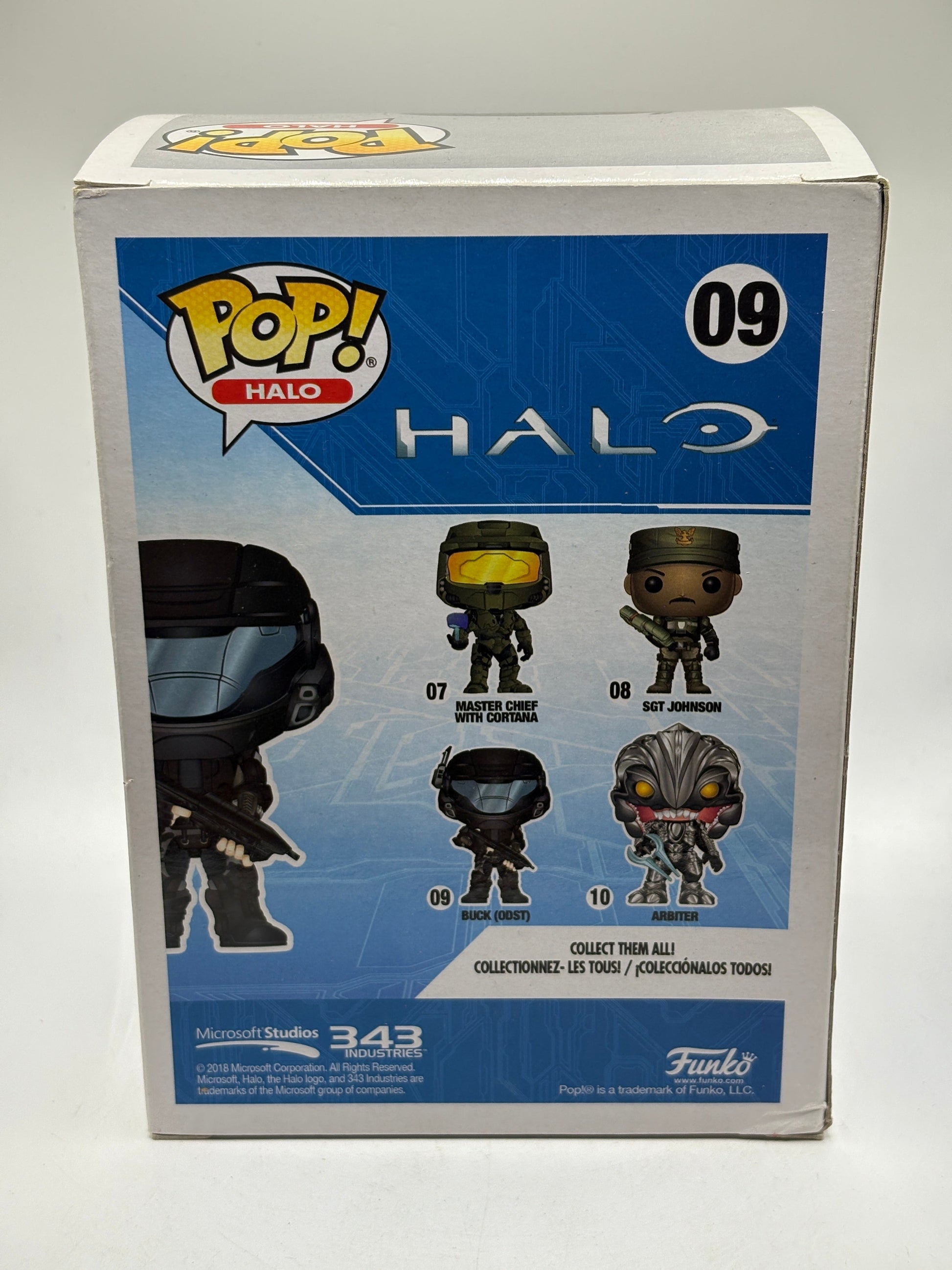 Funko POP! Halo Halo #09 Buck (ODST) Vinyl Figure FRENLY BRICKS - Open 7 Days