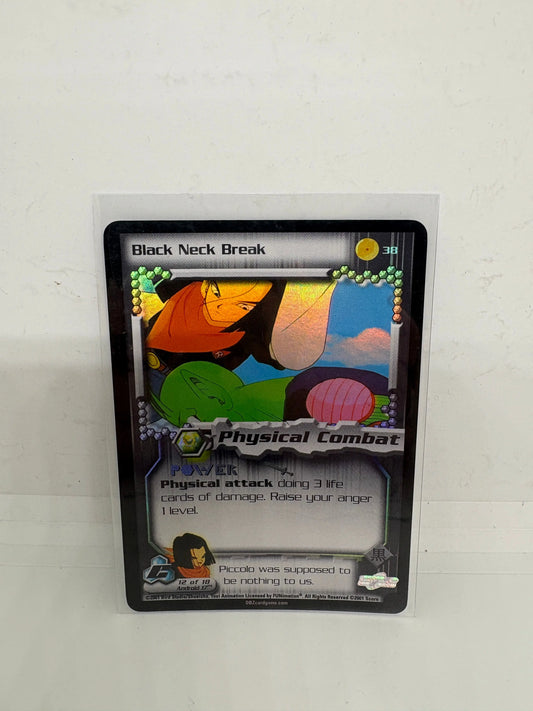 DragonBall Z Black Neck Break 2001 Holo LP FRENLY BRICKS - Open 7 Days