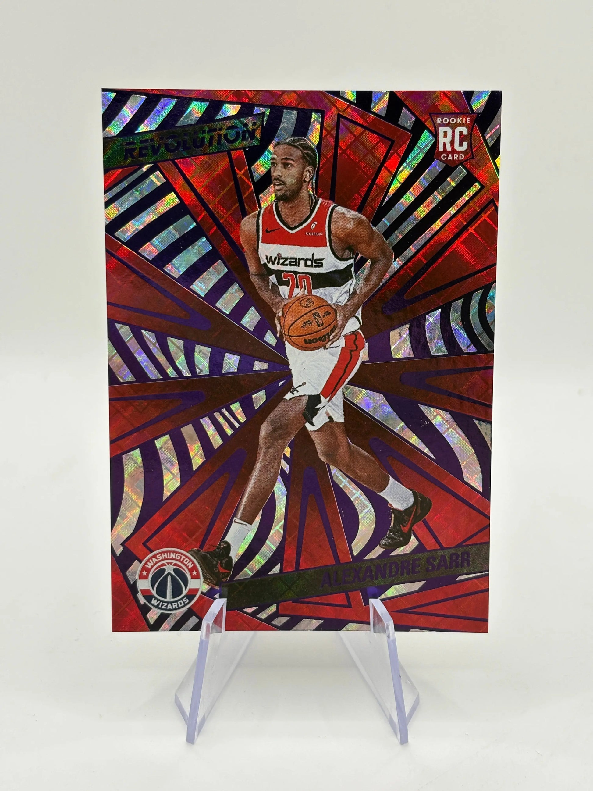 2024-2025 Panini Revolution Alexandre Sarr RC Rookie Revolution Cosmic 99/99 #16 FRENLY BRICKS - Open 7 Days