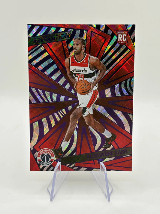 2024-2025 Panini Revolution Alexandre Sarr RC Rookie Revolution Cosmic 99/99 #16 FRENLY BRICKS - Open 7 Days