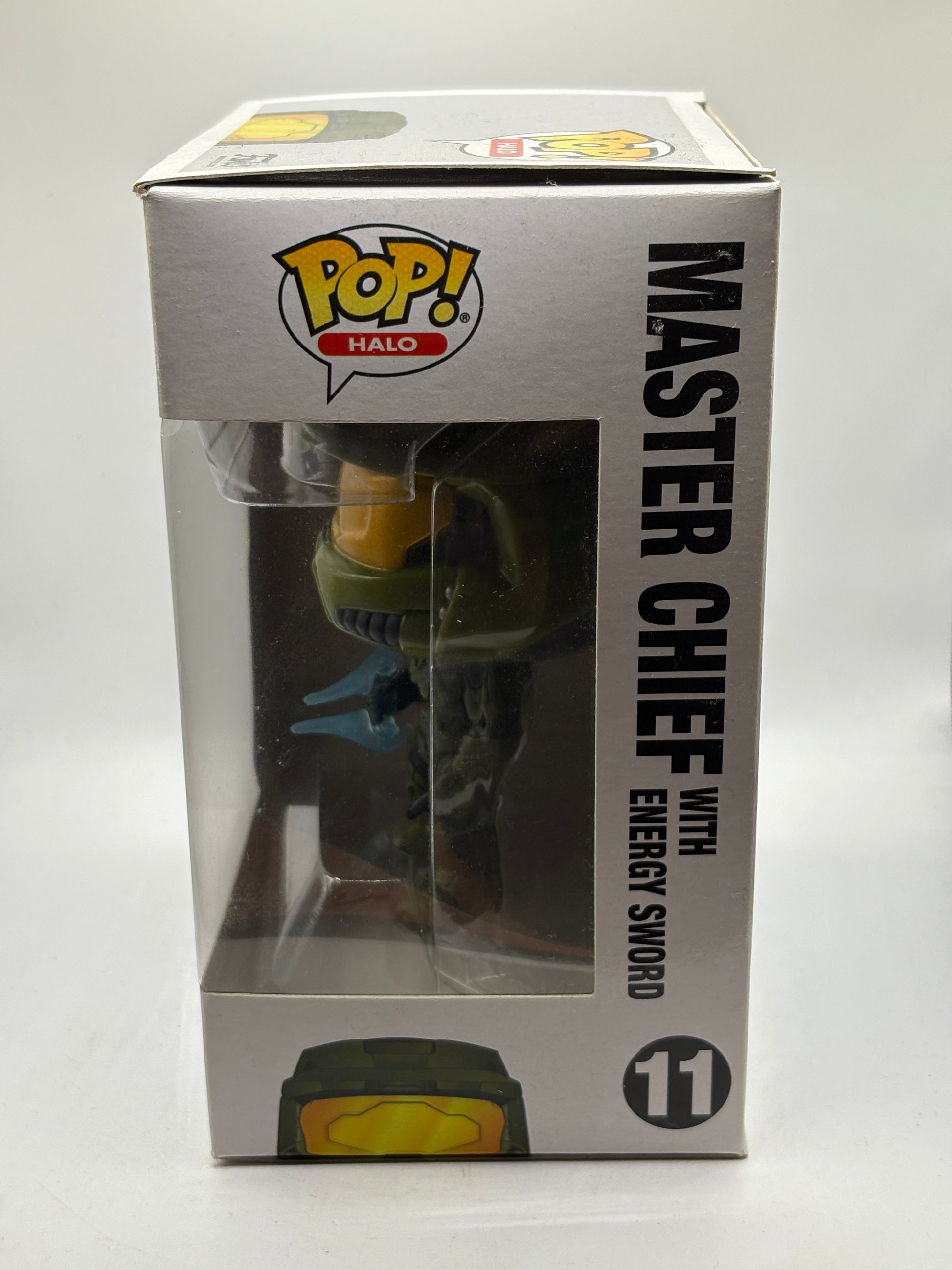 Funko POP! Halo Halo #11 Master Chief with Energy Sword Box Damage FRENLY BRICKS - Open 7 Days