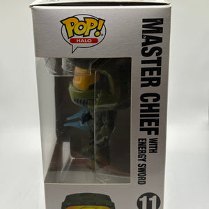 Funko POP! Halo Halo #11 Master Chief with Energy Sword Box Damage FRENLY BRICKS - Open 7 Days