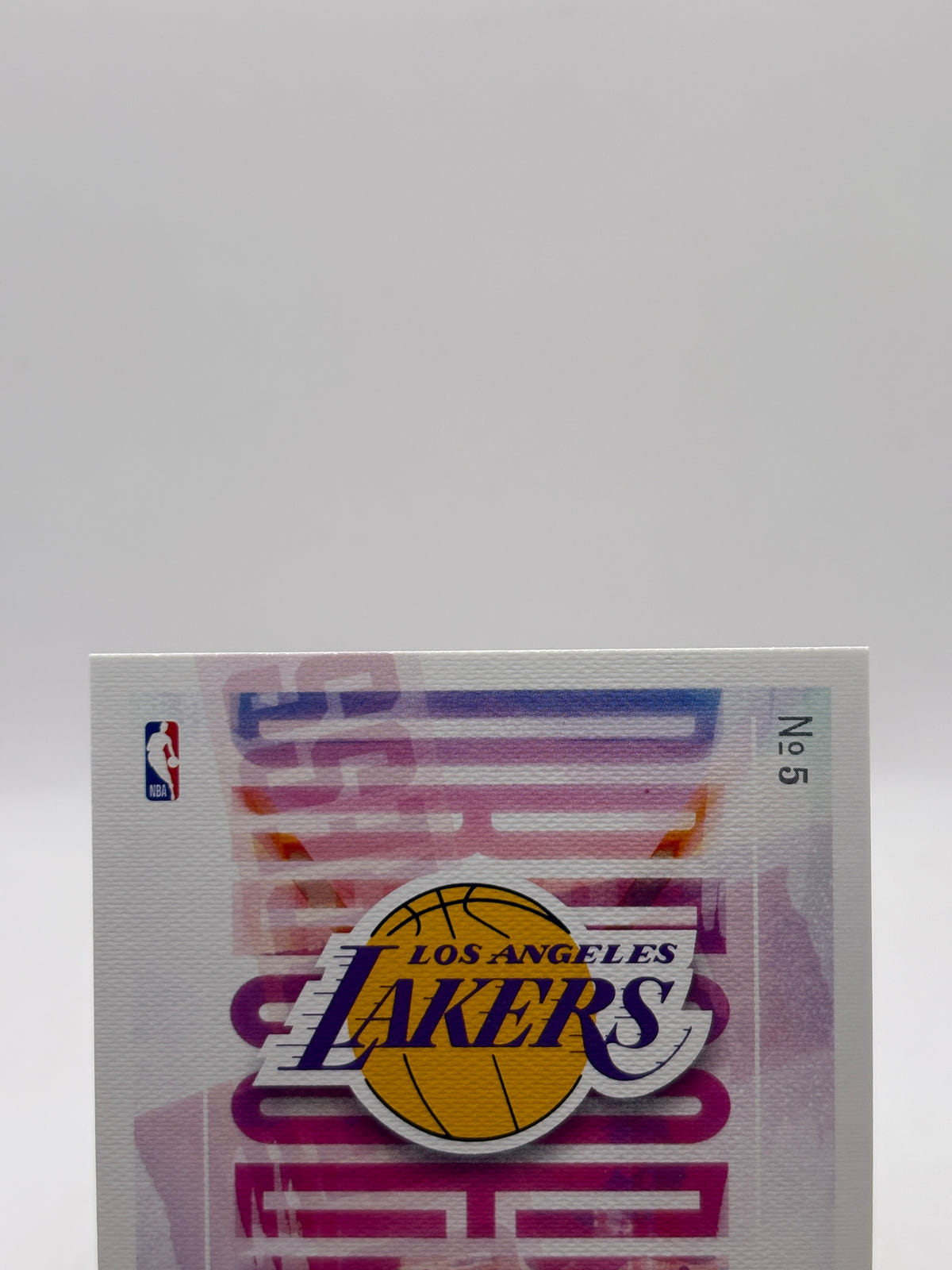 2019-20 Panini Court Kings LeBron James # Dressed to imPRESS Lakers Card image 3