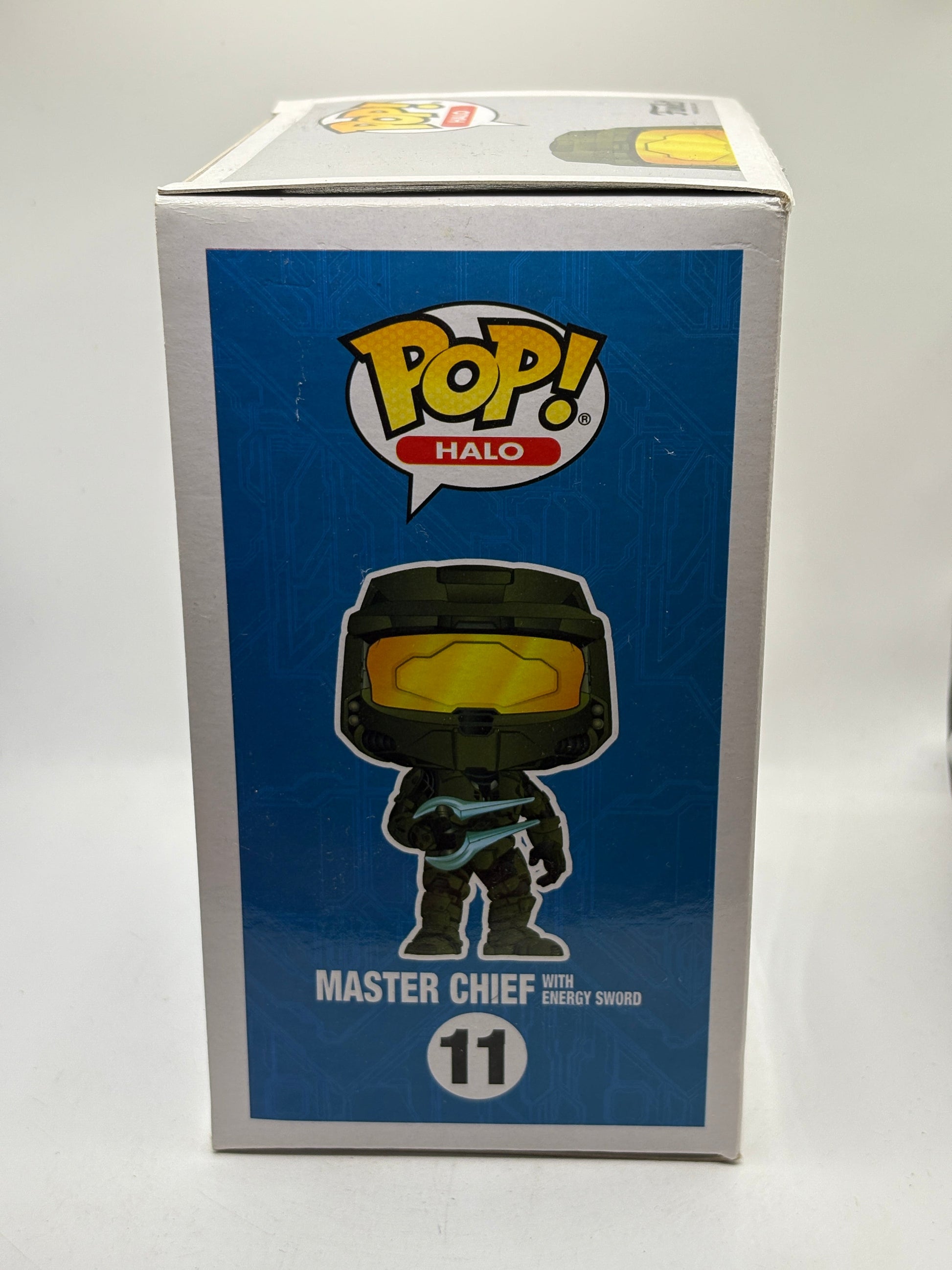 Funko POP! Halo Halo #11 Master Chief with Energy Sword Box Damage FRENLY BRICKS - Open 7 Days