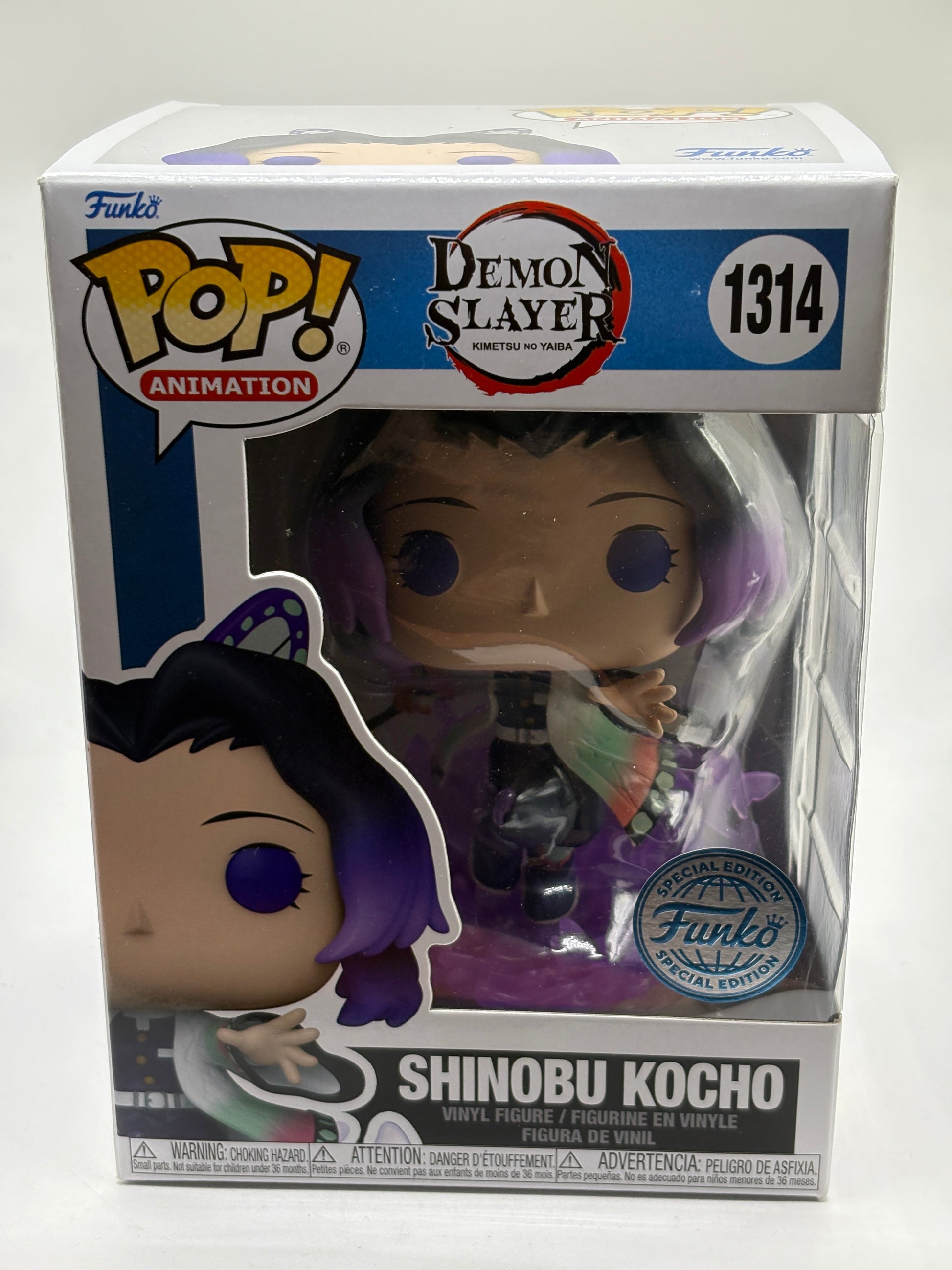 Funko POP! Animation Demon Slayer #1314 Shinobu Kocho Special Edition FRENLY BRICKS - Open 7 Days