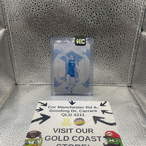 Panini Chronicles Los Angeles Clippers Brandon Boston Jr. #599 BASE GOLD STANDARD CYAN PLATE 1/1 FRENLY BRICKS - Open 7 Days