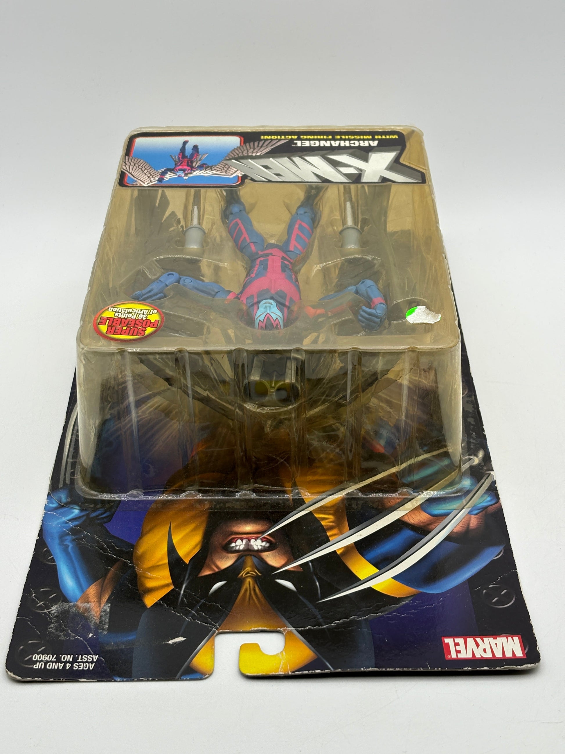 Toybiz X-Men Classics 2004 Archangel With Missile Firing Action! Sealed FRENLY BRICKS - Open 7 Days
