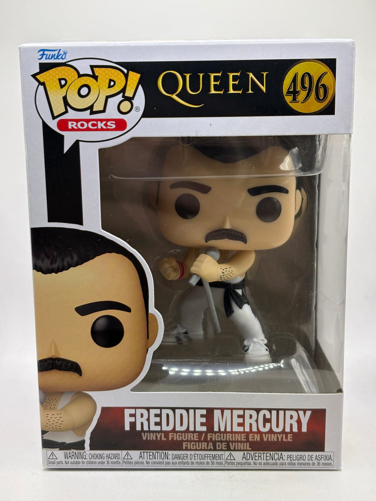 Funko POP! Rocks Queen #496 Freddie Mercury Vinyl Figure - photo 1 image 1