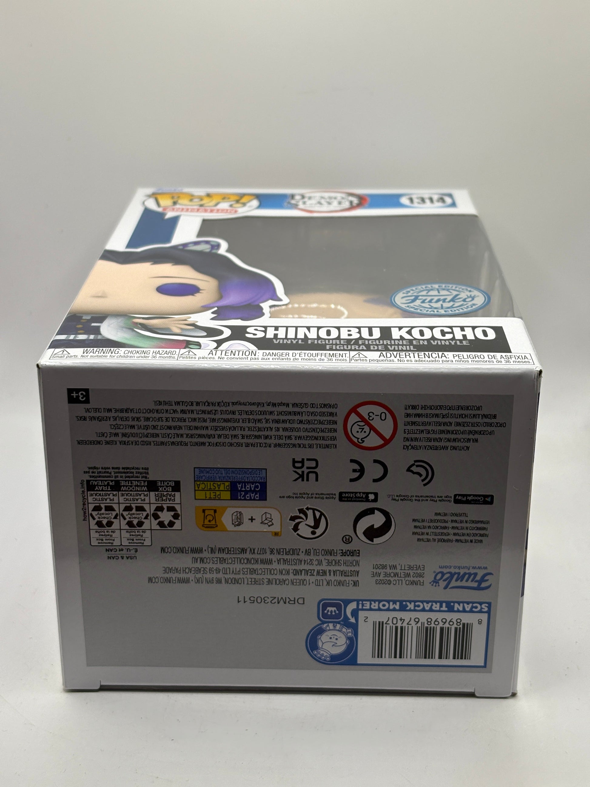 Funko POP! Animation Demon Slayer #1314 Shinobu Kocho Special Edition FRENLY BRICKS - Open 7 Days