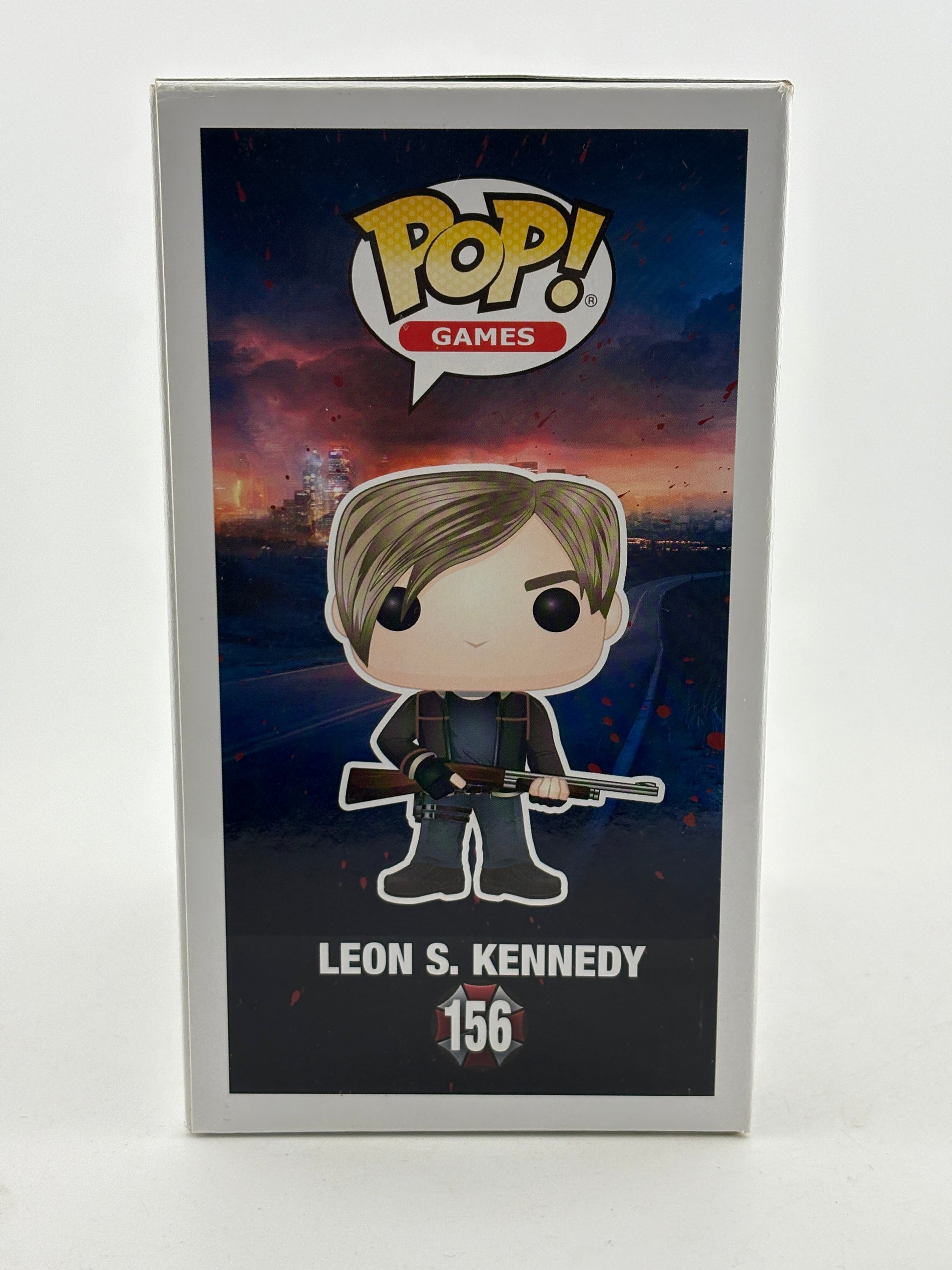 Funko POP! Games Resident Evil 20th Anniversary #156 Leon S. Kennedy Vinyl Figure FRENLY BRICKS - Open 7 Days