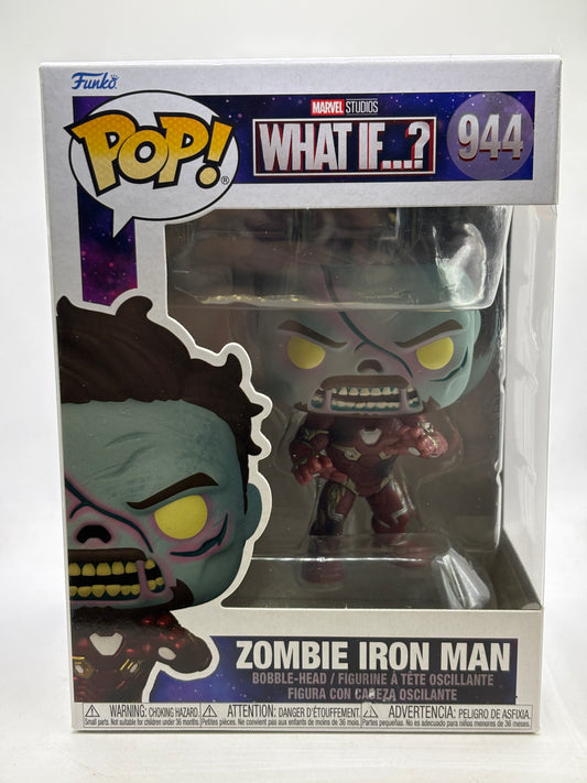 Funko POP! Marvel What If #944 Zombie Iron Man Bobble-Head - photo 1