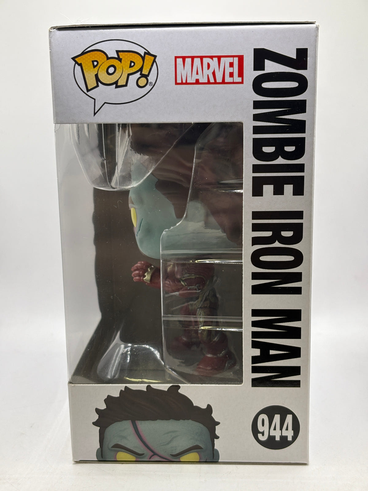 Funko POP! Marvel What If #944 Zombie Iron Man Bobble-Head - photo 2 image 2