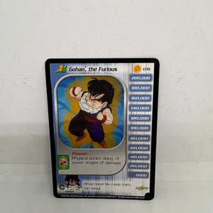 Gohan, the Furious #170 Limited - Dragonball Z Trading Card Game LP FRENLY BRICKS - Open 7 Days