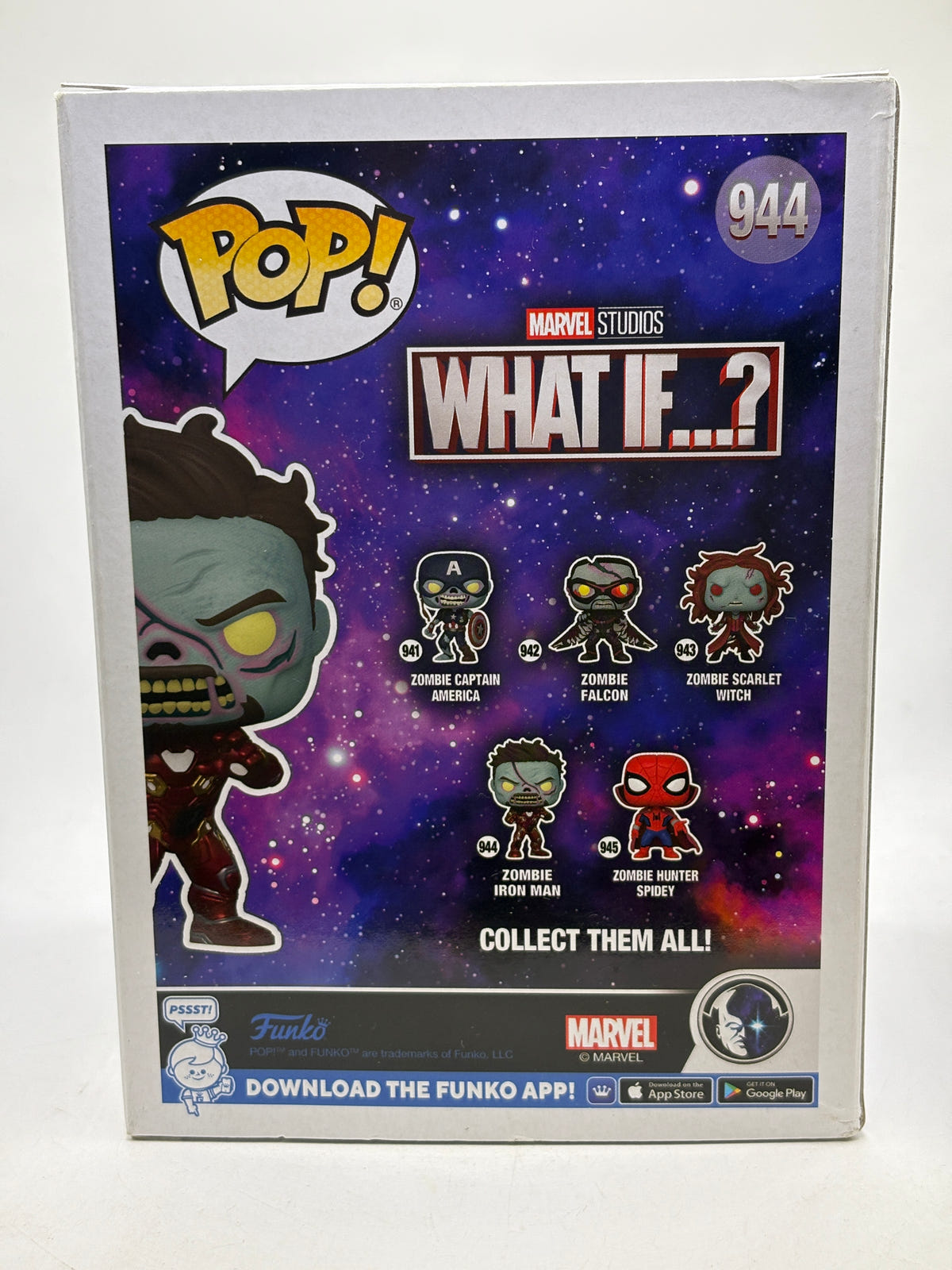 Funko POP! Marvel What If #944 Zombie Iron Man Bobble-Head - photo 3 image 3