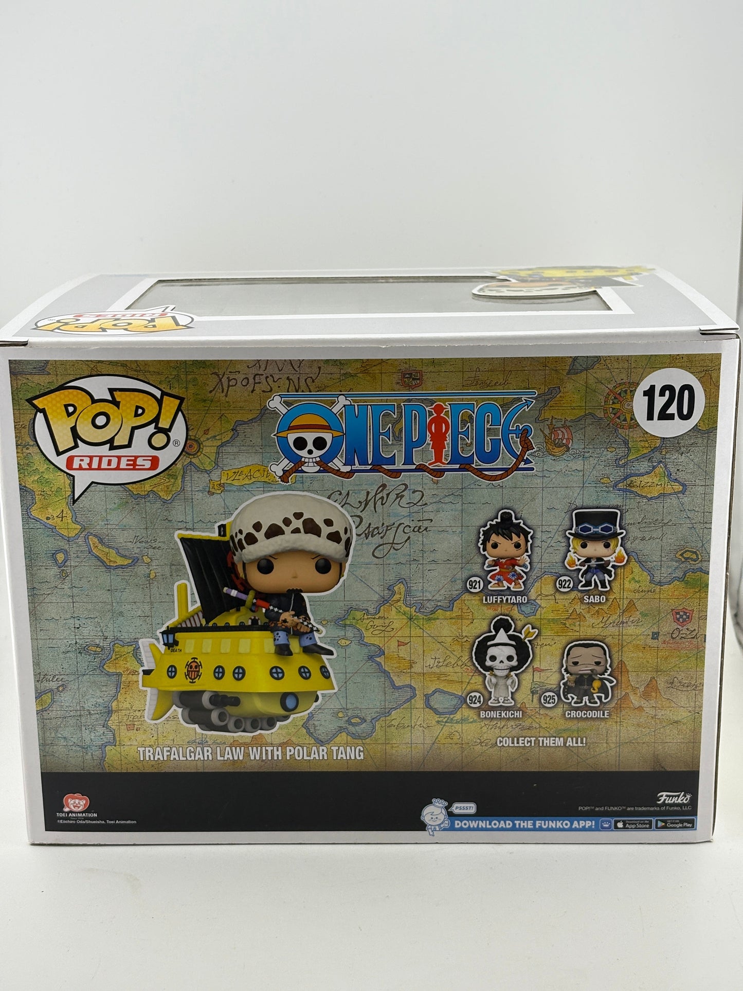 Funko POP! Rides One Piece #120 Trafalgar Law with Polar Tang 2023 Wondrous Con FRENLY BRICKS - Open 7 Days