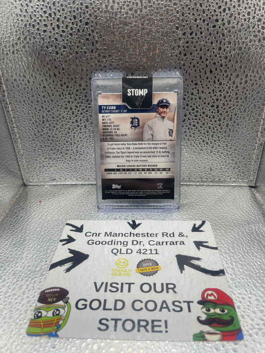 2024 Topps Stadium Club 1st Day Issue Detroit Tigers Ty Cobb /10 FRENLY BRICKS - Open 7 Days