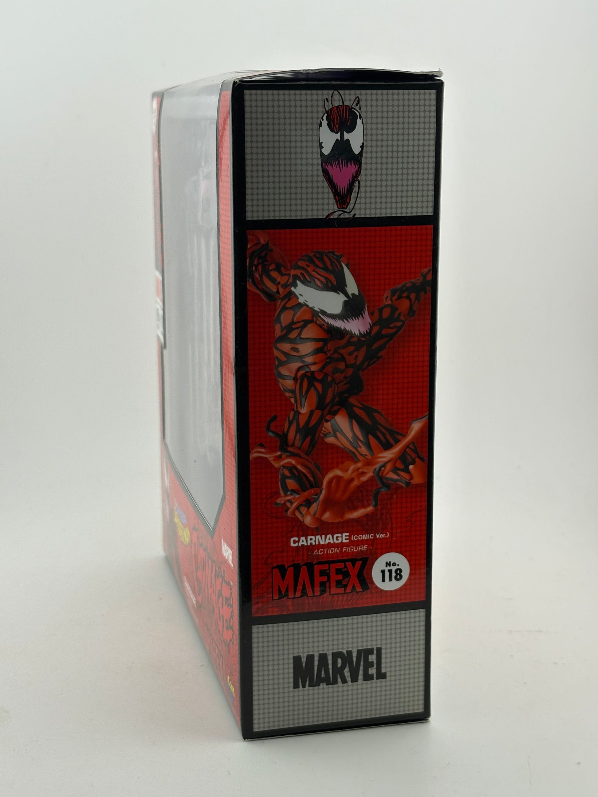 Marvel MAFEX No.118 Carnage (Comic Ver.) Action Figure Sealed FRENLY BRICKS - Open 7 Days