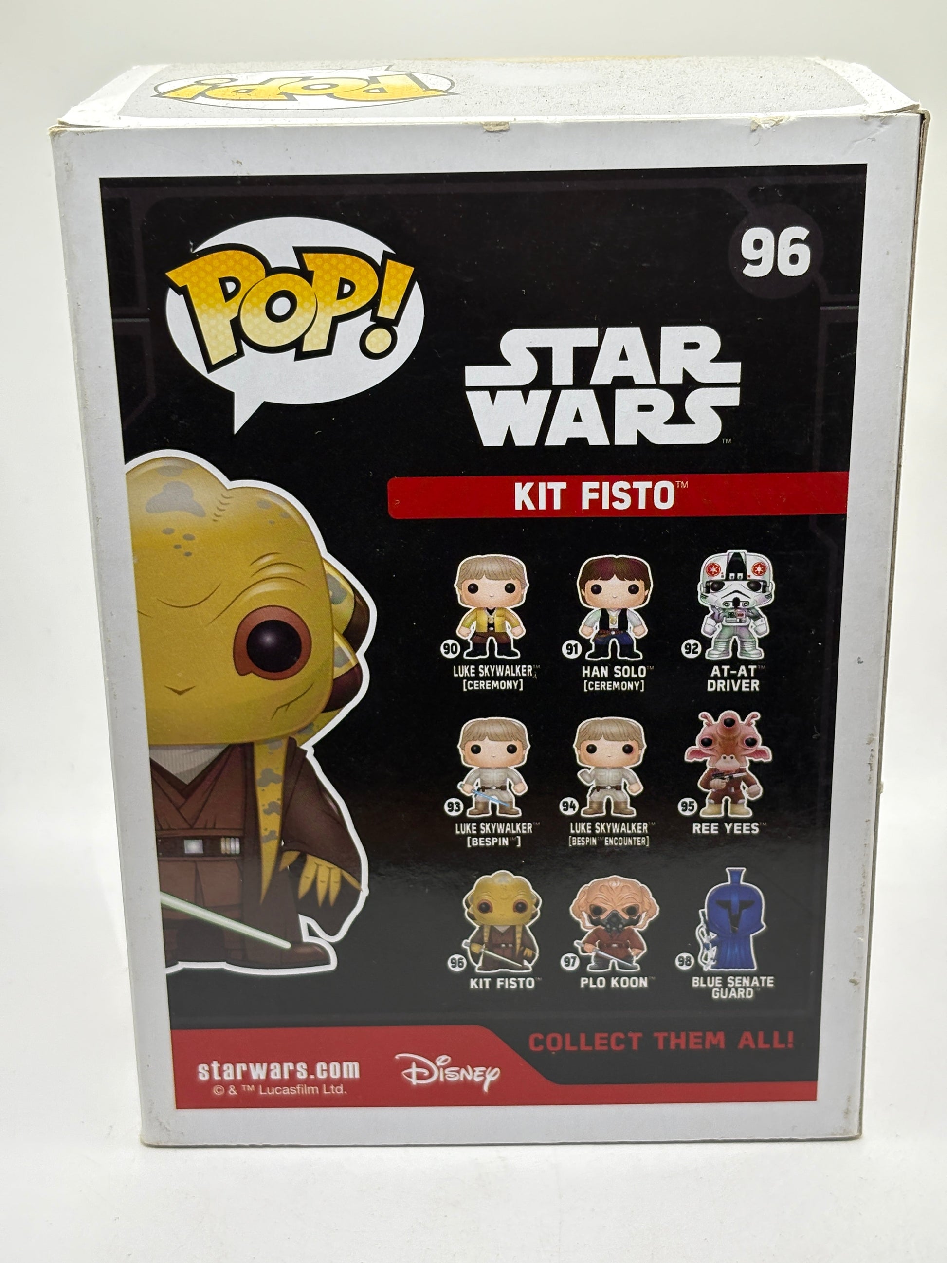 Funko POP! Movies Star Wars #96 Kit Fisto Vinyl Bobble-head FRENLY BRICKS - Open 7 Days