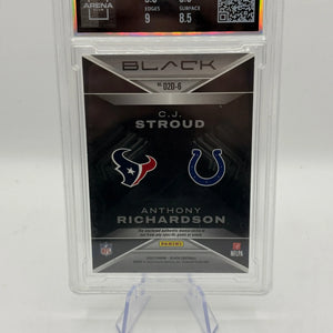 2023 Panini Black Dusk 2 Dawn #D2D-6 Richardson / Stroud /150 Dual Patch Arena Club MINT 9 FRENLY BRICKS - Open 7 Days