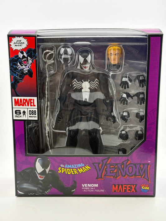 Marvel MAFEX No.088 Venom (Comic Ver.) Action Figure Sealed FRENLY BRICKS - Open 7 Days