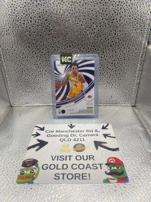 2022-23 Scotty Pippen Jr Spectra Rookie Auto /49 Radiant FRENLY BRICKS - Open 7 Days