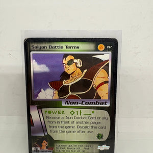 Saiyan Battle Terms 197 Dragon Ball Z Trading Card TCG CCG HP FRENLY BRICKS - Open 7 Days