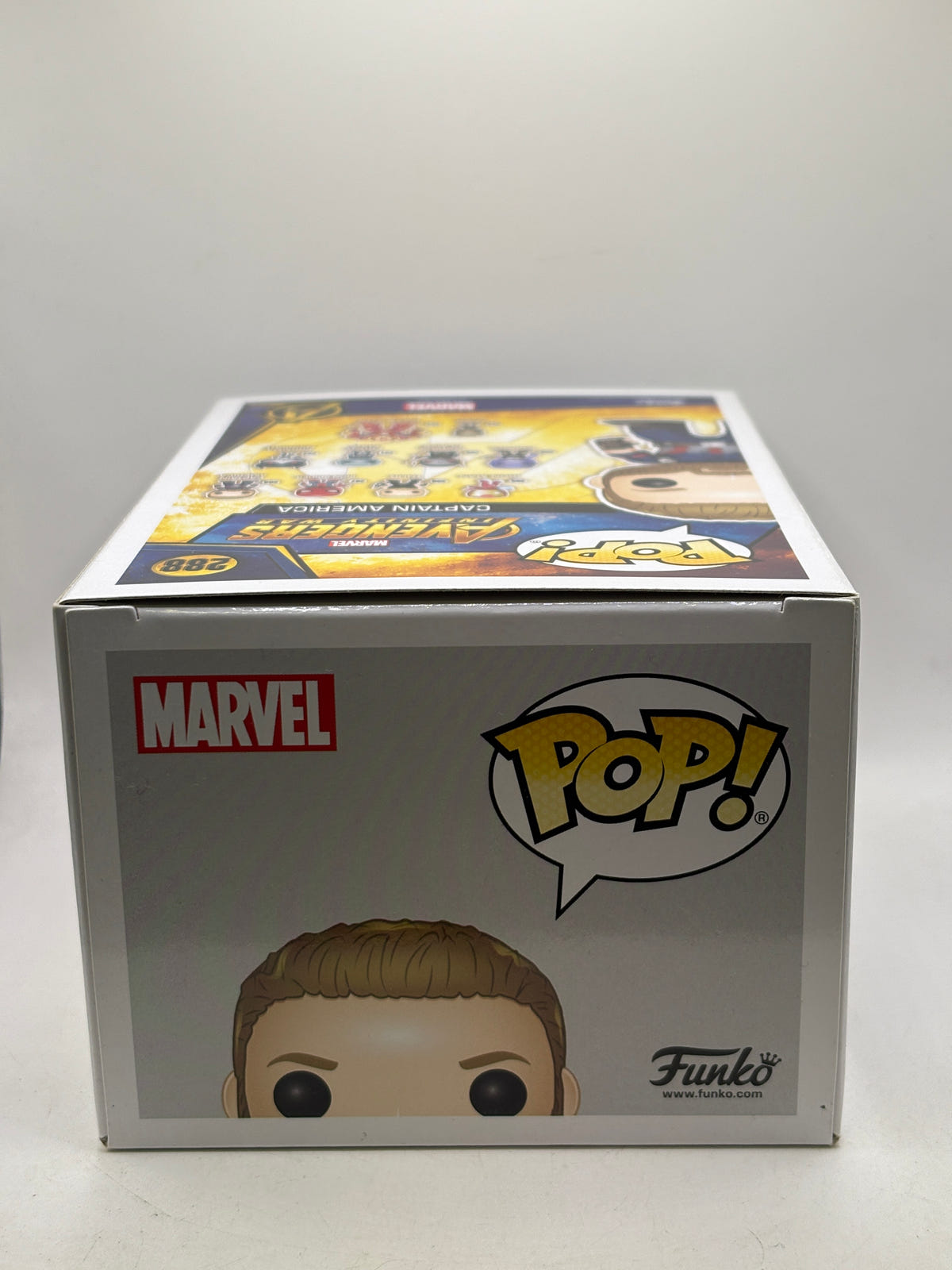 Funko POP! Avengers #288 Captain America Vinyl Bobble-Head - photo 5 image 5