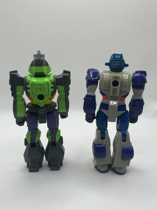 G1 Original Transformers Banzai-Tron and Axer Action Masters Vintage 1990 Lot FRENLY BRICKS - Open 7 Days
