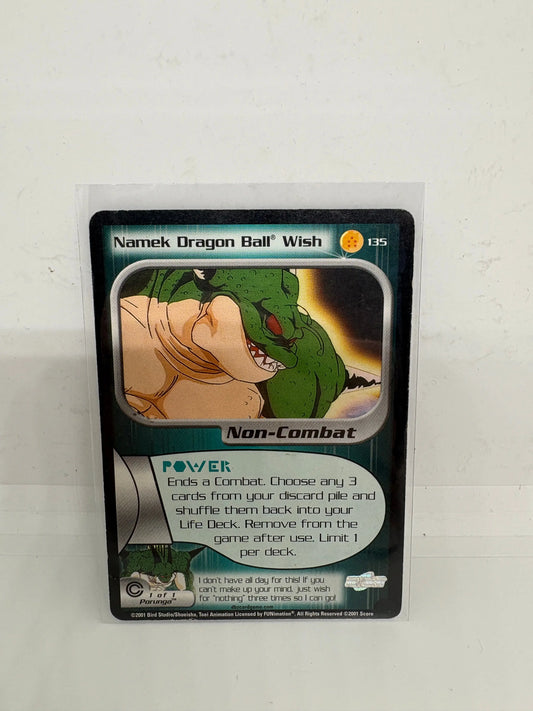 Namek Dragon Ball Wish Trunks Saga Rare Unlimited #135 Dragon Ball Z Card MP FRENLY BRICKS - Open 7 Days
