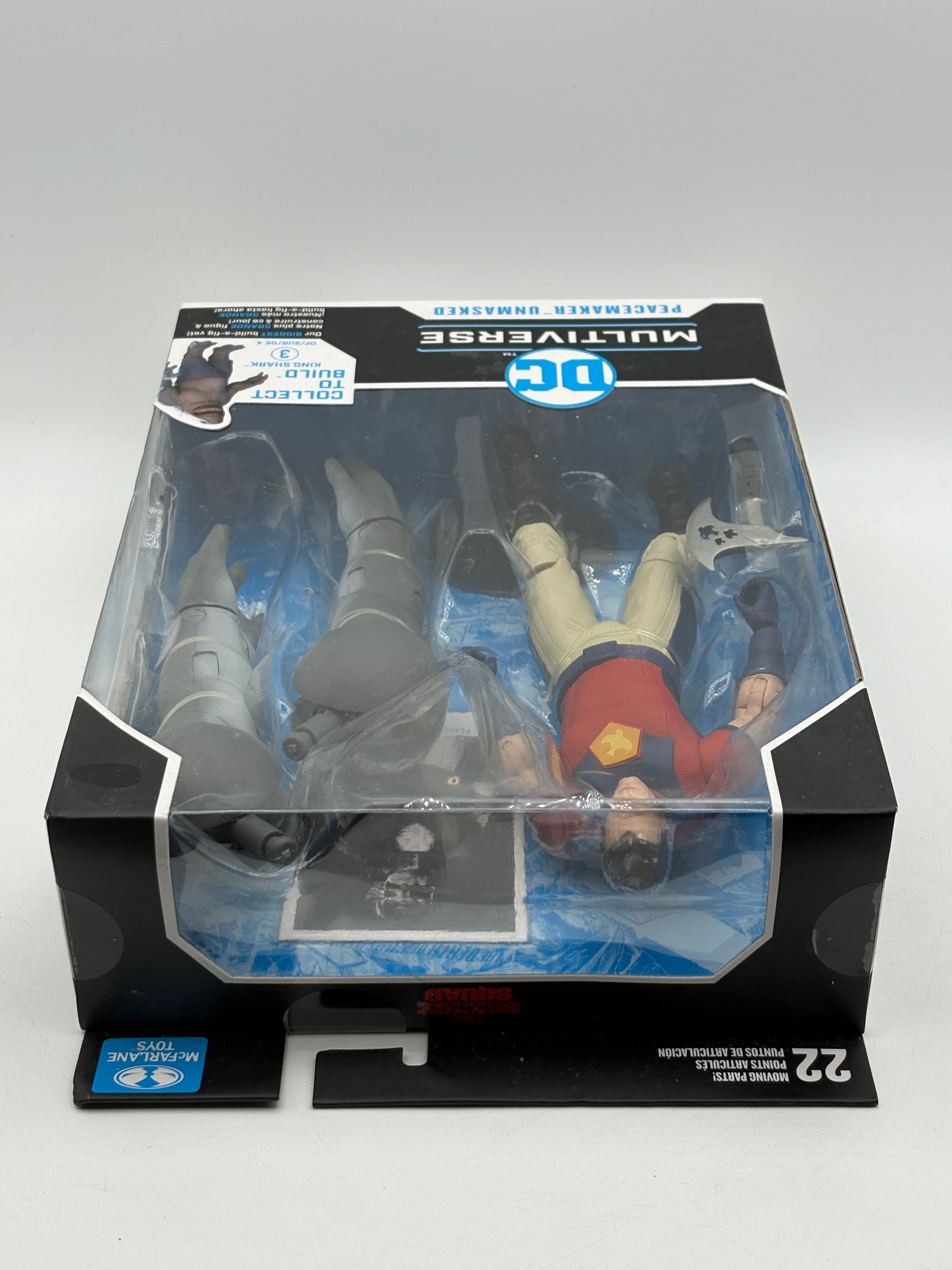 McFarlane Toys DC Multiverse - Peacemaker Unmasked The Suicide Squad Sealed FRENLY BRICKS - Open 7 Days