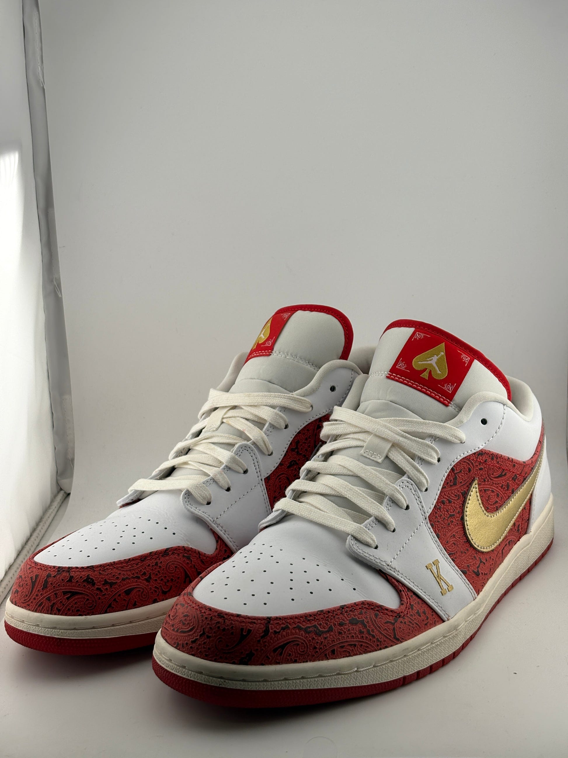 Nike Air Jordan 1 Low SE - Spades SIZE US 15 - DJ5185 100 NEW with Box FRENLY BRICKS - Open 7 Days image 2