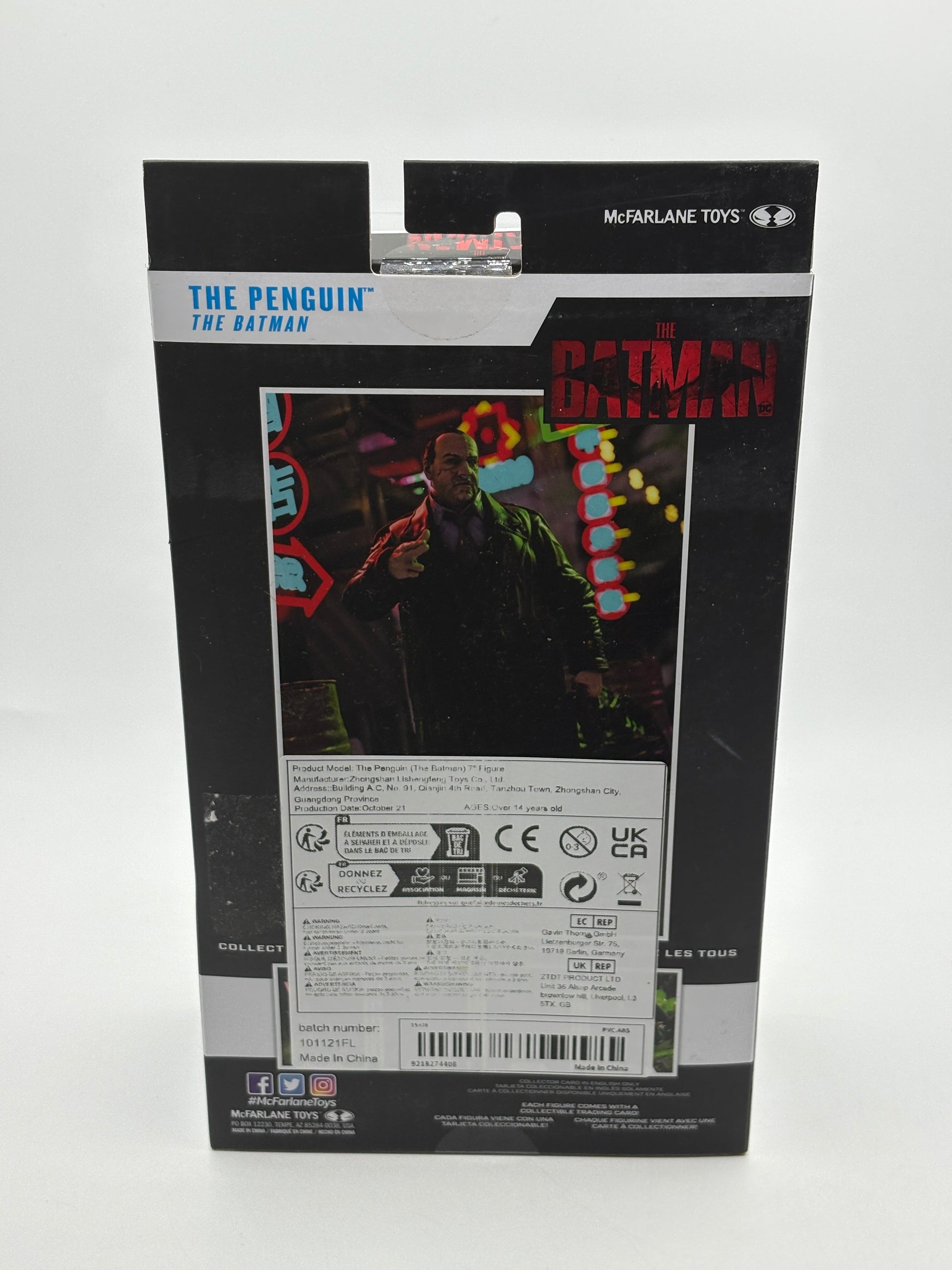 McFarlane Toys DC Multiverse - The Batman The Penguin Sealed FRENLY BRICKS - Open 7 Days