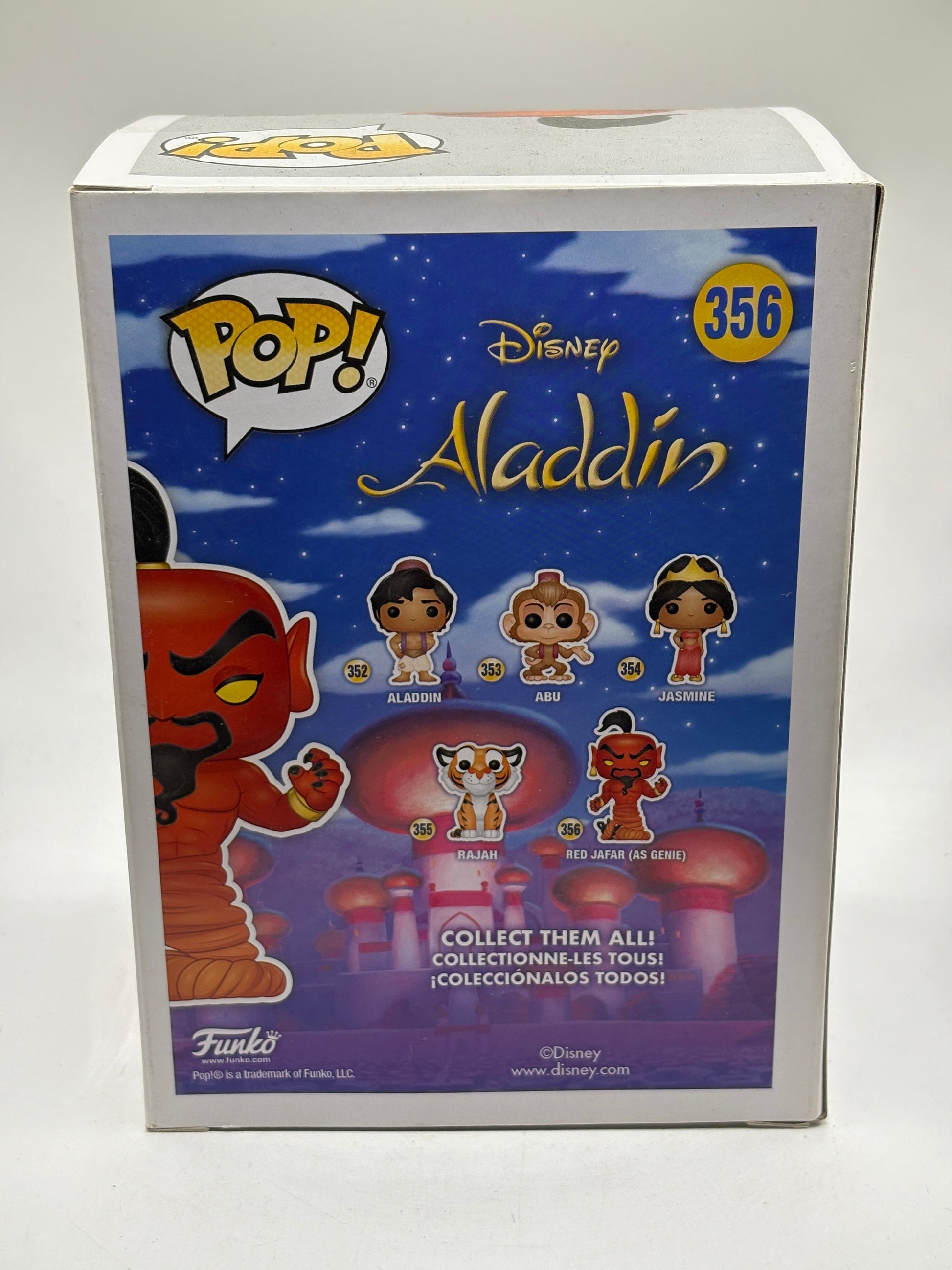 Funko POP! Disney #356 Red Jafar as Genie Limited Glow Chase FRENLY BRICKS - Open 7 Days
