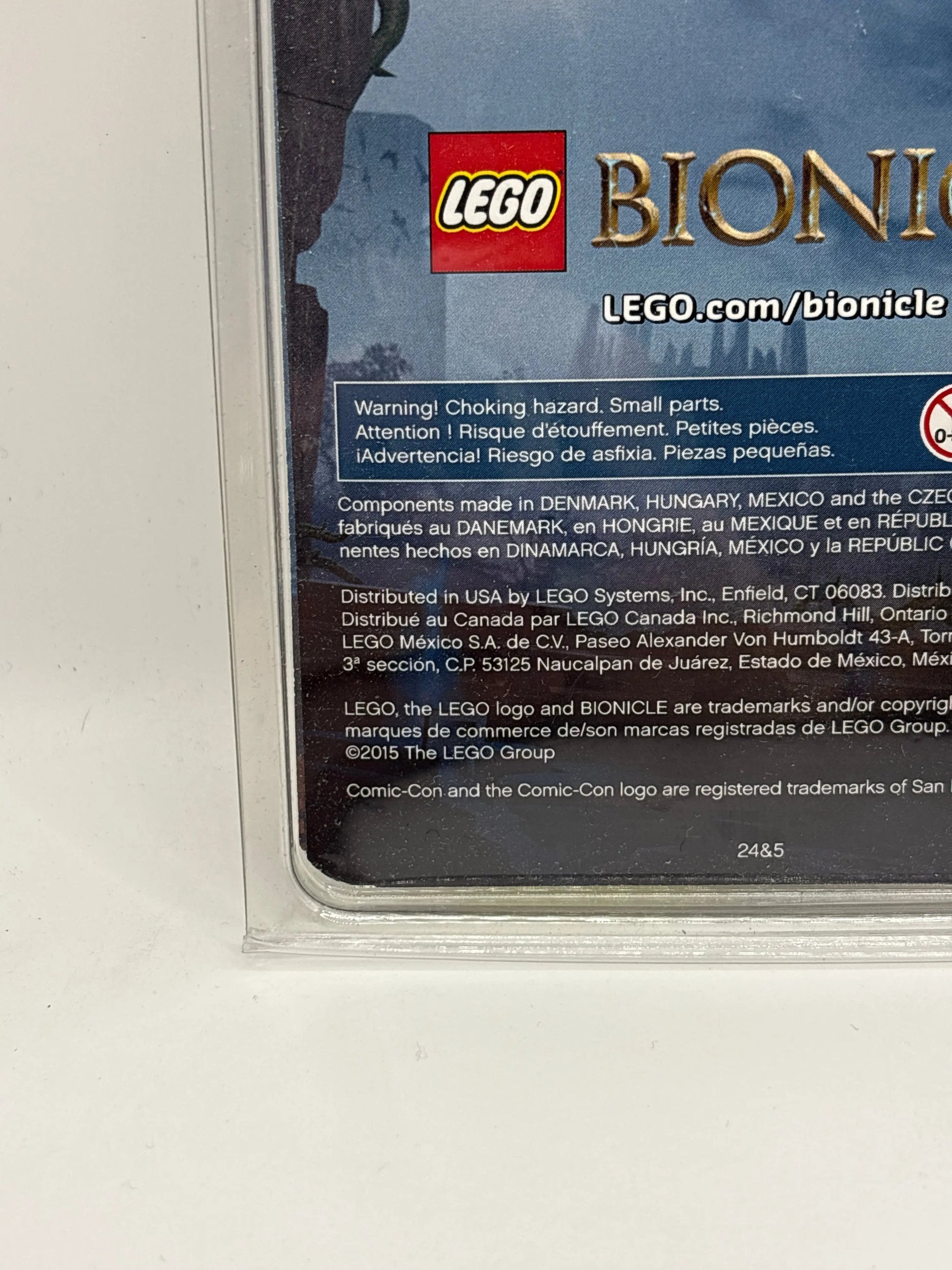 2015 SDCC Lego Bionicle Skull Scorpio Mask Minifigure Exclusive FRENLY BRICKS - Open 7 Days