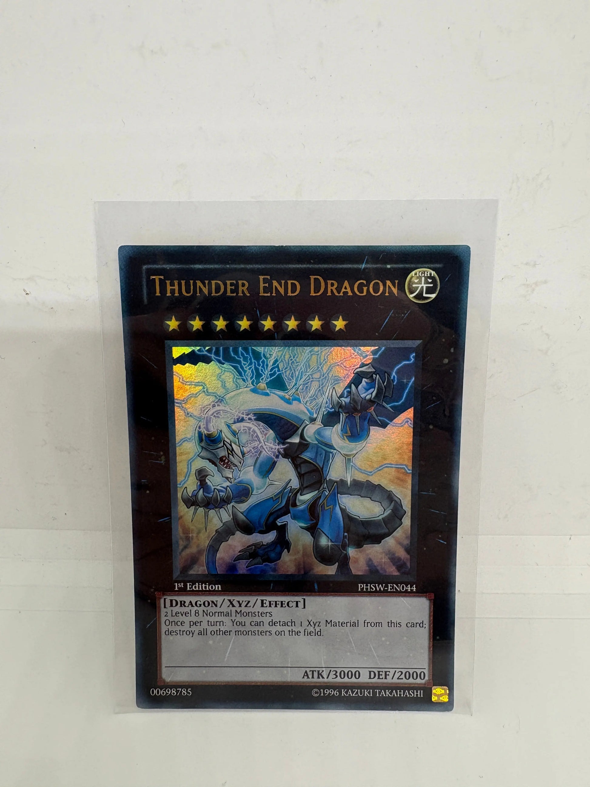 Thunder End Dragon PHSW-EN044 1st Ed  - Ultimate Rare YUGIOH MP FRENLY BRICKS - Open 7 Days