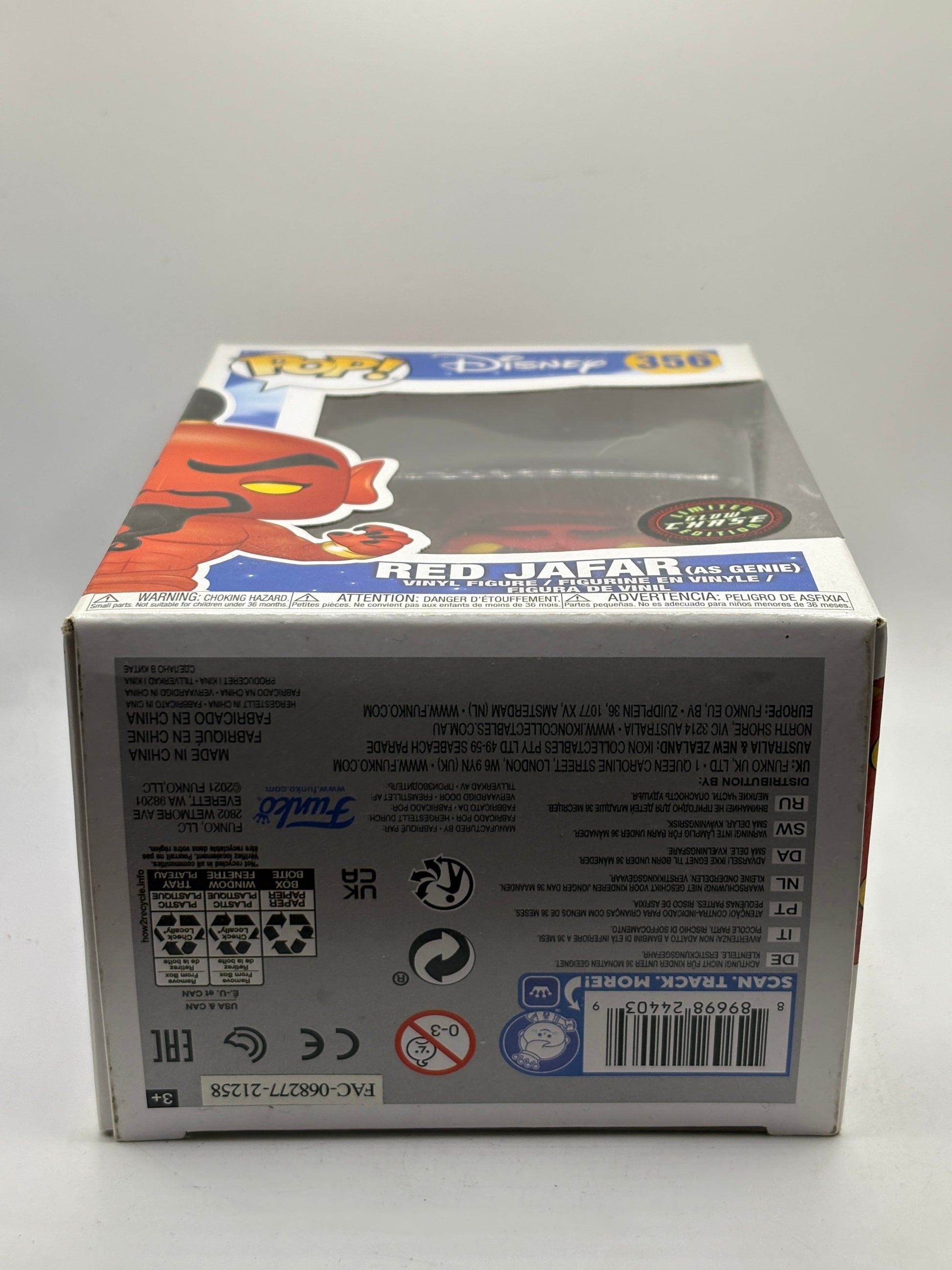 Funko POP! Disney #356 Red Jafar as Genie Limited Glow Chase FRENLY BRICKS - Open 7 Days