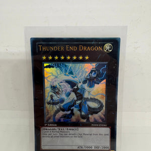 Thunder End Dragon PHSW-EN044 1st Ed  - Ultimate Rare YUGIOH MP FRENLY BRICKS - Open 7 Days