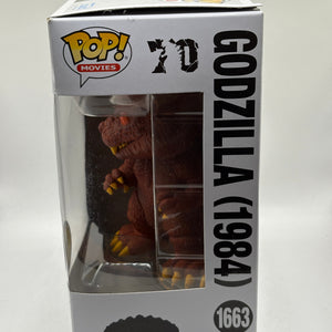 Funko POP! Movies Godzilla #1663 Godzilla (1984) Limited Chase Edition FRENLY BRICKS - Open 7 Days