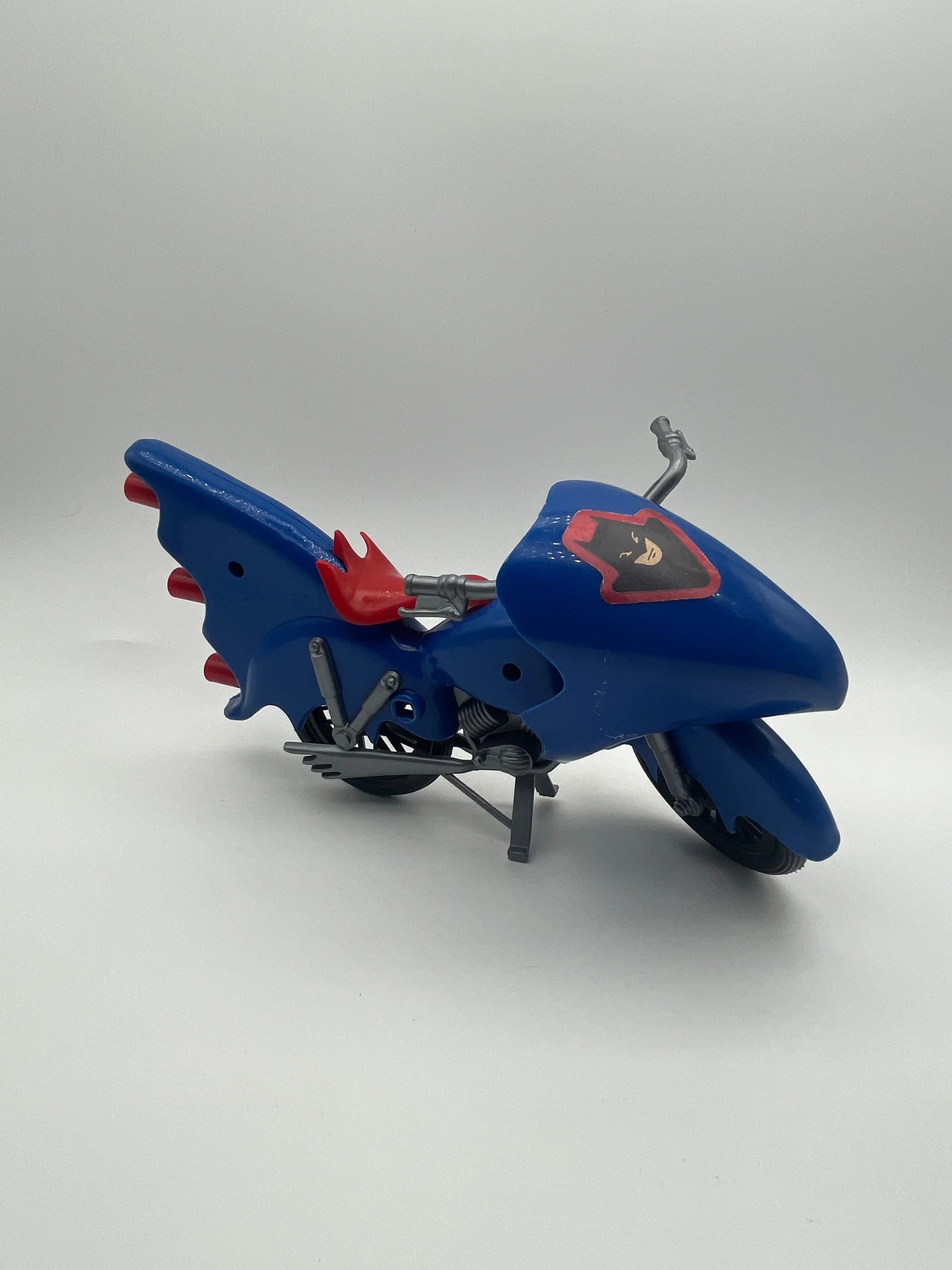 MEGO Batman Blue Batcycle 1974  Damaged Broken 70s Bicycle FRENLY BRICKS - Open 7 Days
