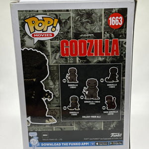 Funko POP! Movies Godzilla #1663 Godzilla (1984) Limited Chase Edition FRENLY BRICKS - Open 7 Days