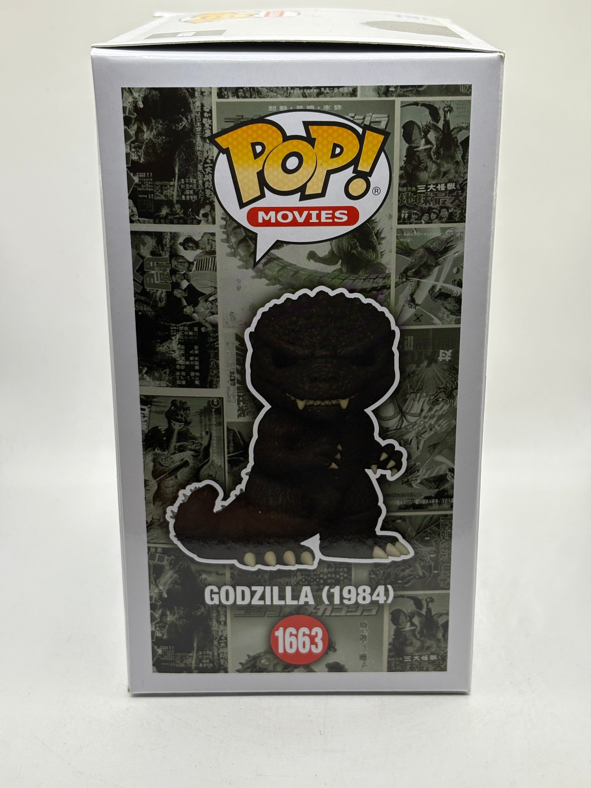 Funko POP! Movies Godzilla #1663 Godzilla (1984) Limited Chase Edition FRENLY BRICKS - Open 7 Days